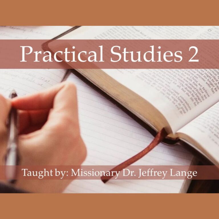Courses Archive Global Baptist Bible College